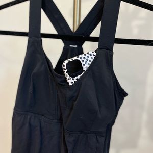 Lululemon Black Running Tank | Size 4 | Shelf Bra | Pockets | Special Edition